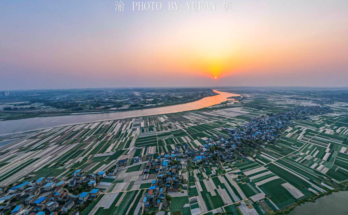 重庆潼南满城都是大公园，重庆最美郊区