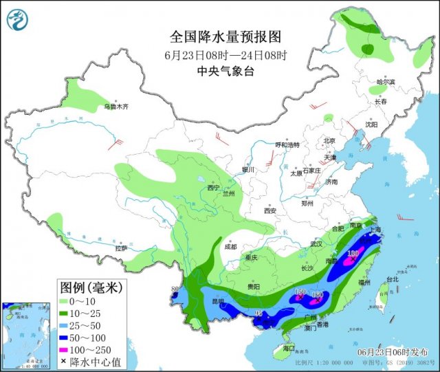 天气预报  未来三天全国天气预报