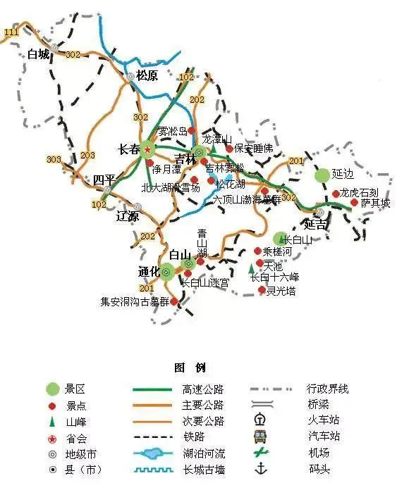 东北旅游必去十大景点夏季(东北旅游区地图)