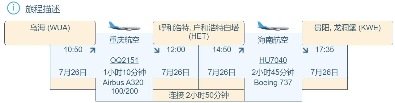 乌海到贵阳飞机票查询(乌海到贵阳飞机票价格)