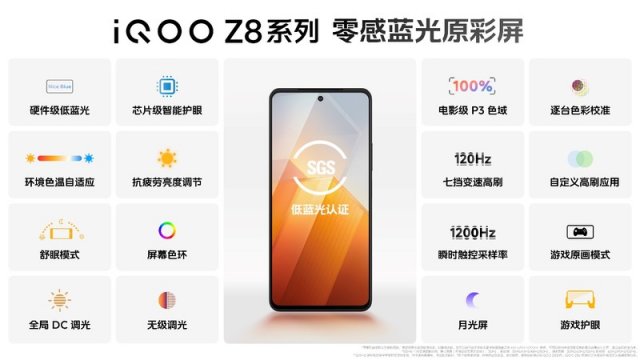 iQOO Z8系列天玑 8200小超人，性能强劲，首销仅1199元起