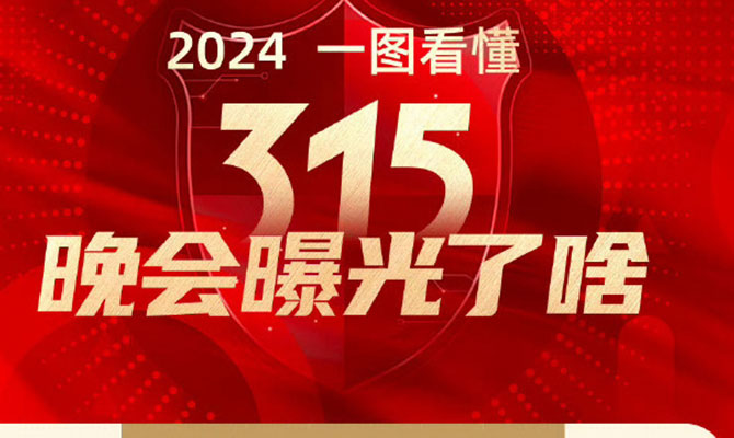2024年央视3·15晚会曝光主要案例盘点