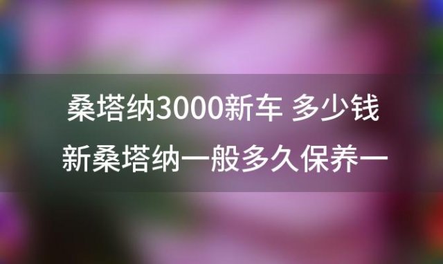 桑塔纳3000新车多少钱 新桑塔纳一般多久保养一次