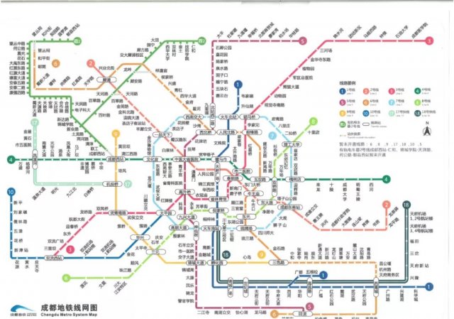 成都地铁的路线图 成都地铁18号线站点线路图