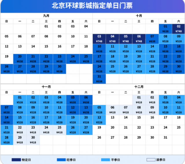 北京环球影城儿童门票价格表 北京环球影城门票vip价格表