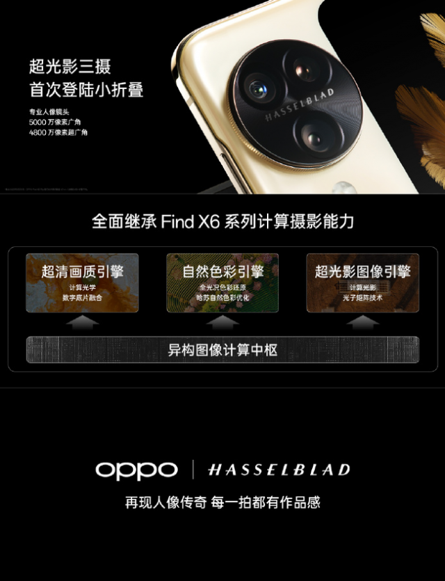 OPPO Find N3 Flip：拍照无界限