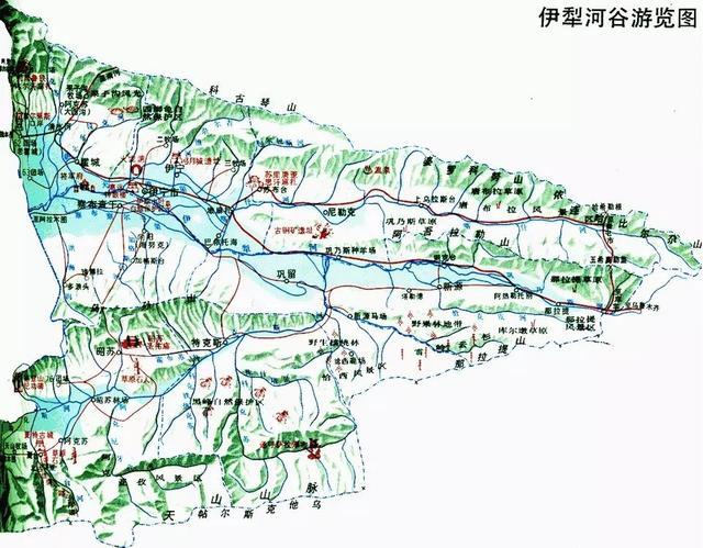 新疆自驾游最佳路线攻略(新疆自驾游地图路线)