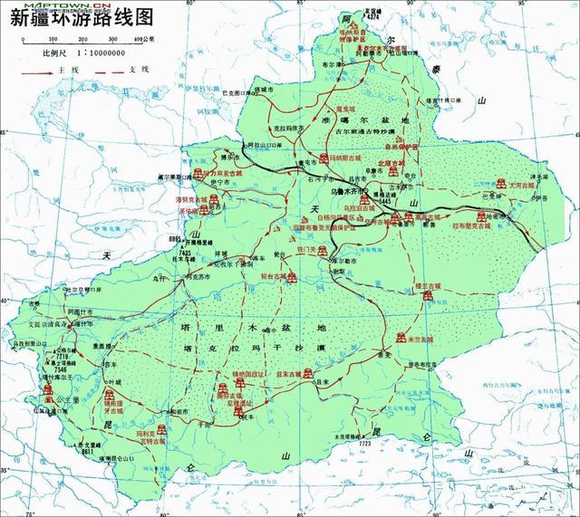 新疆自驾游最佳路线攻略(新疆自驾游地图路线)