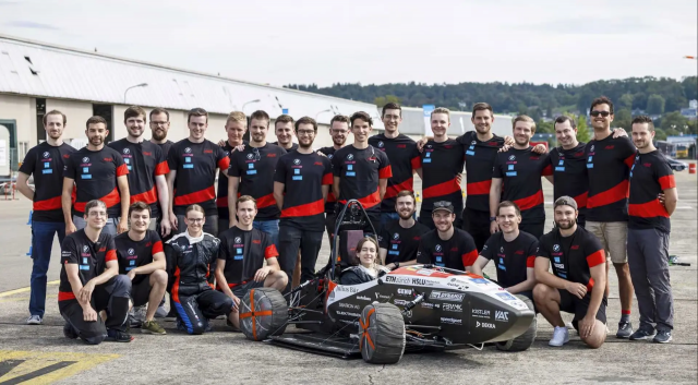 瑞士学生团队创造新纪录：汽车零百加速1秒内