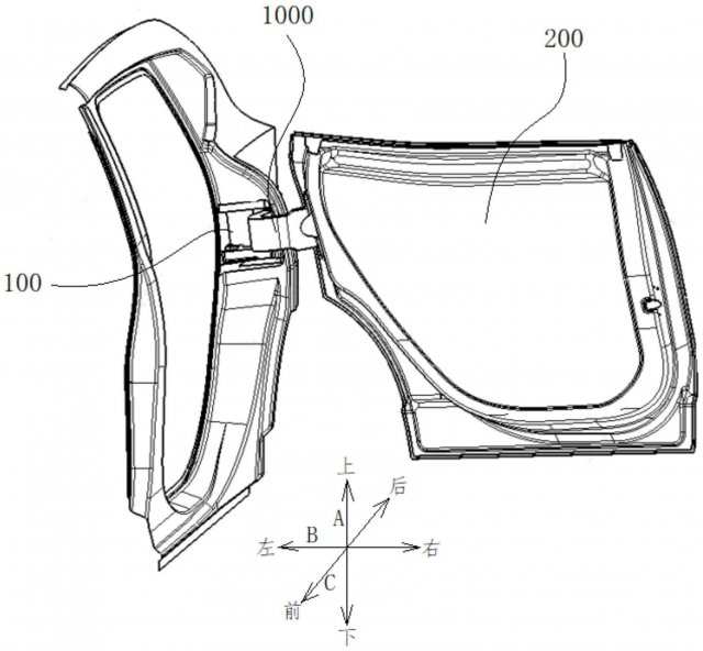 小米汽车公开车身后部结构与对开门设计专利，创新引领未来出行
