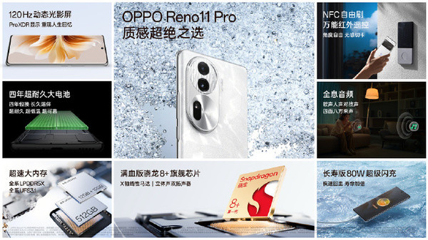 OPPO Reno11系列震撼发布：全系单反级人像镜头，仅售2499元起