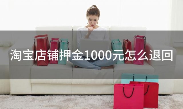 淘宝店铺押金1000元怎么退回，淘宝一千保证金怎么退