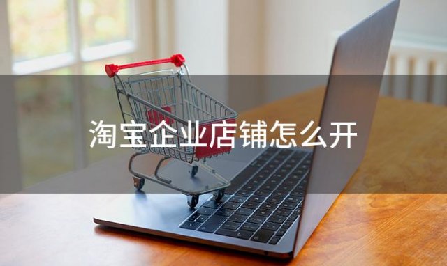 淘宝企业店铺怎么开(开企业淘宝店的流程和费用)