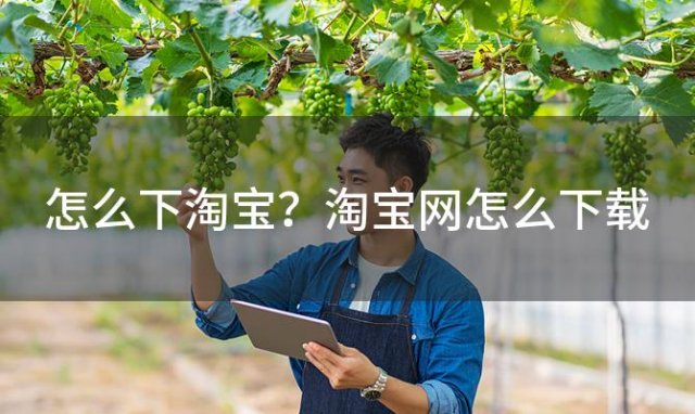 怎么下淘宝？淘宝网怎么下载