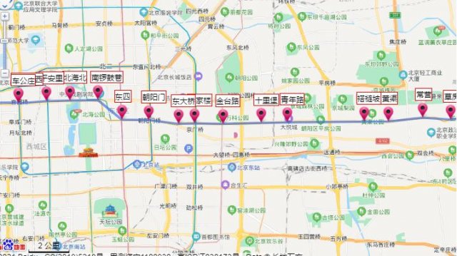 北京6号线地铁首末车时间北京地铁6号线都有哪些站，北京地铁六号线线路图