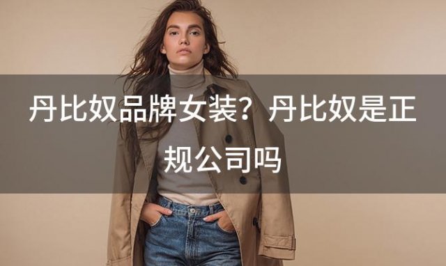 丹比奴品牌女装？丹比奴是正规公司吗