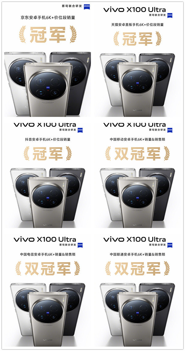 vivoX100Ultra首销狂潮：多平台销量冠军，为何如此热销