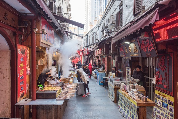 中国十大美食最多的景点之一