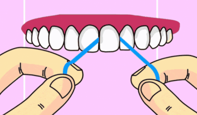 牙线的正确使用方法，牙线的正确使用方法与时间