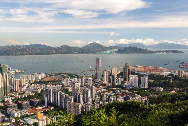 深圳十大名山排名榜你可以看到海天的优美景色