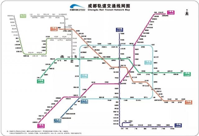 坐地铁到成都1线 成都地铁1号线线路图及沿途风景