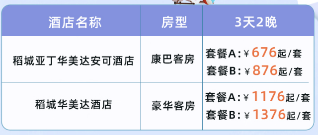 稻城亚丁华美达酒店/华美达安可酒店 2晚套餐