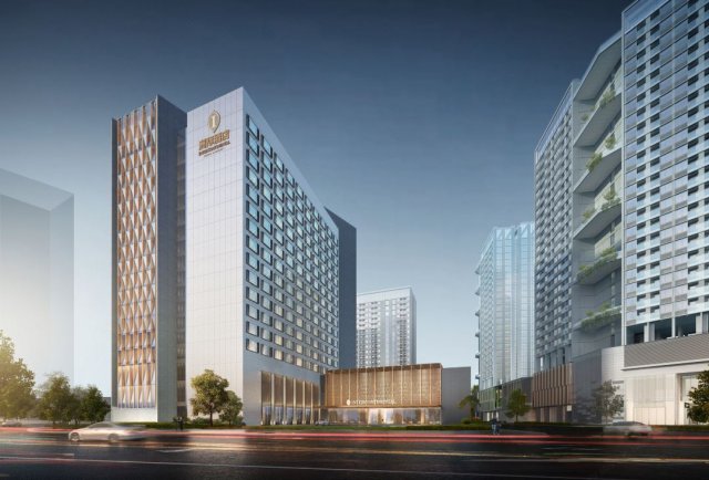 深圳国际会展中心洲际酒店 豪华大床房2晚可拆分 含双早