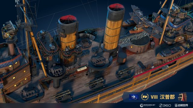 探索努曼西亚： 《战舰世界》新巡洋舰震撼登场，邀你领略宝藏之魅力