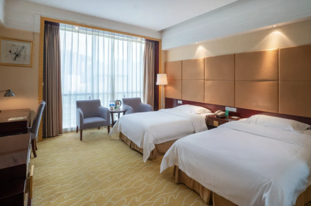 四川广元国际大酒店 商务双床房1晚含双早套餐