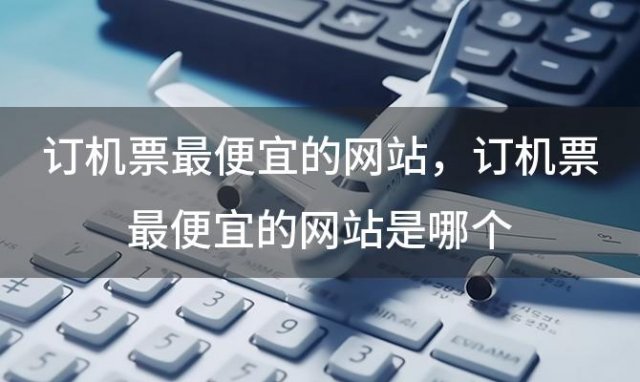 订机票最便宜的网站？订机票最便宜的网站是哪个