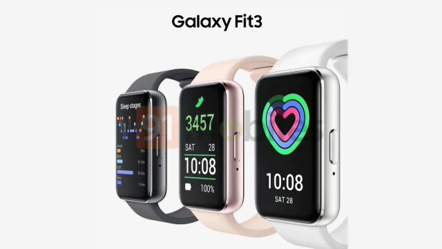 三星 Galaxy Fit 3运动手环渲染图曝光，时尚设计引领健康生活新潮流