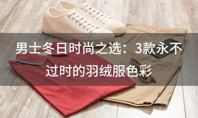 男士冬日时尚之选：3款永不过时的羽绒服色彩，百搭又显气质