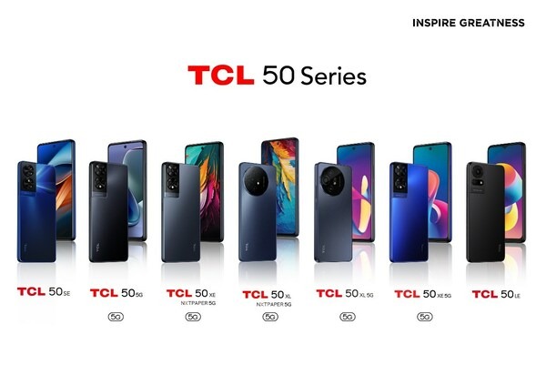 TCL50系列手机惊艳亮相MWC2024，搭载“未来纸”3.0技术引领科技潮流