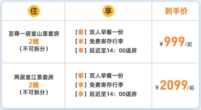 重庆喜马拉雅行政大厦至尊一居室山景套房