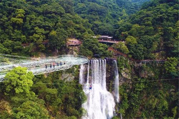 清远十大风景名胜排名古龙峡玻璃大峡谷云天玻霸