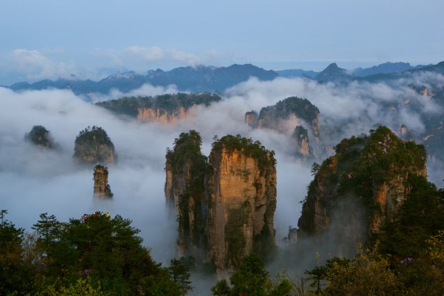 张家界武陵源风景区有哪些景区景点