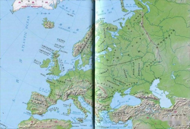 欧洲地图高清中文版欧洲主要国家旅游介绍