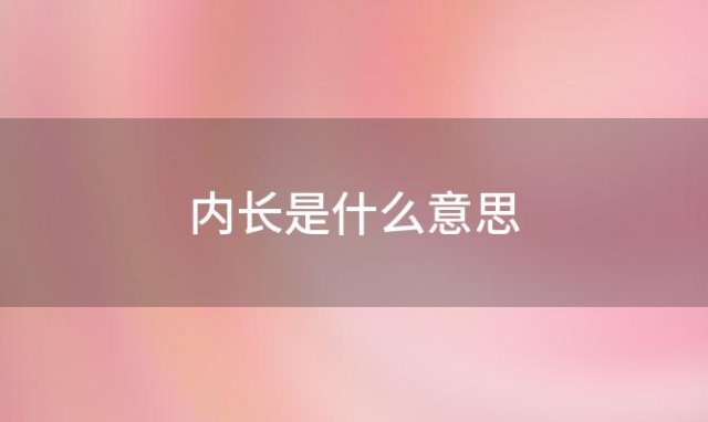 内长是什么意思「淘宝卖家说脚长等于鞋内长 什么意思」