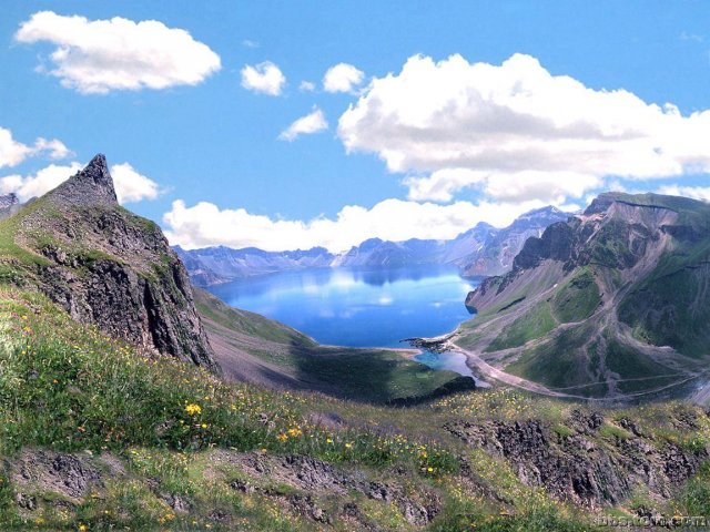 中国最危险的火山长白山天池火山