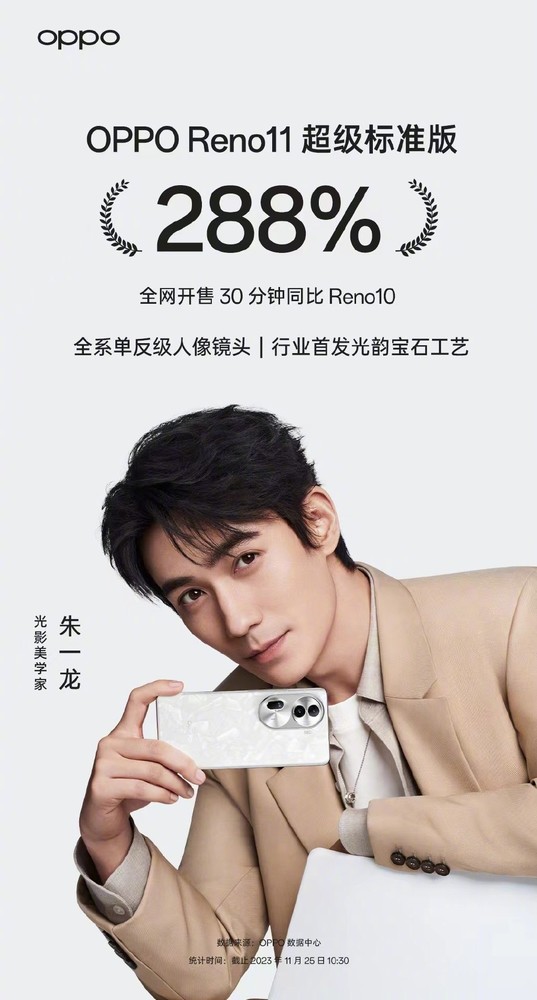 OPPO Reno11：挑战标准版，拒绝妥协，展现不存在的完美