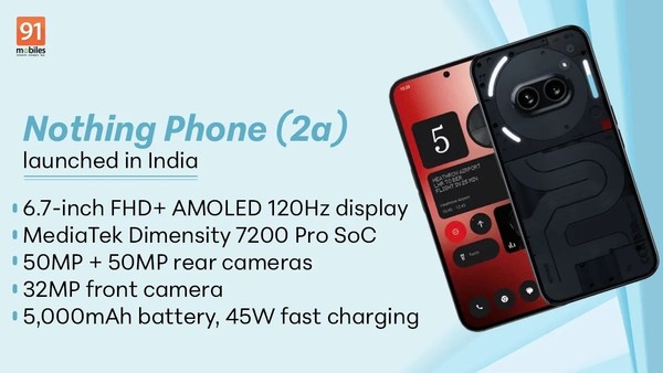 NothingPhone震撼登场全球首发天玑7200Pro，引领科技新潮流