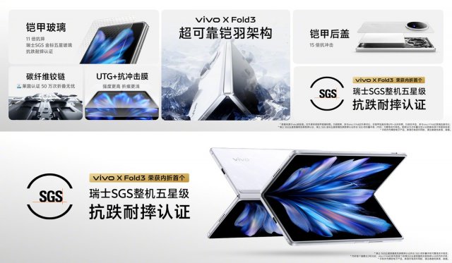 vivoXFold3：轻盈旗舰，售价仅6999元起，颠覆折叠手机新标准