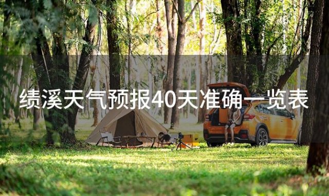 绩溪天气预报40天准确一览表(2024年05月24日)