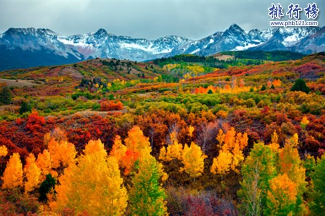 美国十大秋季最美地区