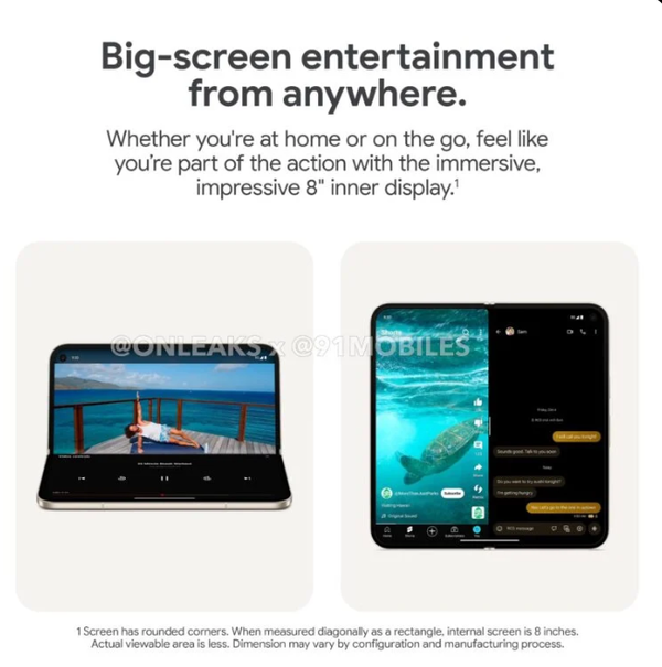 谷歌Pixel9ProFold全面曝光：设计规格颠覆想象，三星面临强大挑战