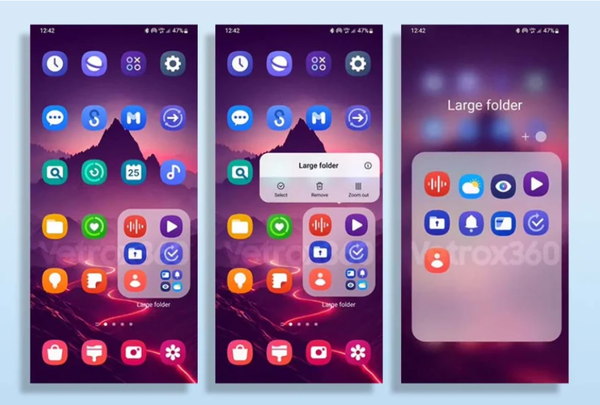 三星OneUI7或引领潮流，引入“大文件夹”功能与竞品抗衡