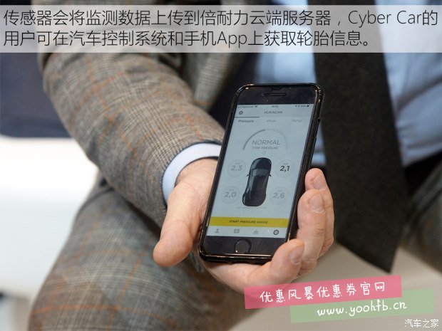 轮胎的“听诊器” 倍耐力Cyber Car发布