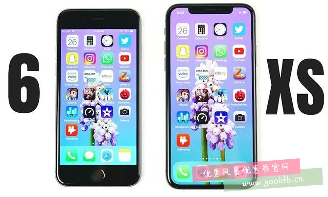 iPhone 6并不总是比iPhone XS慢