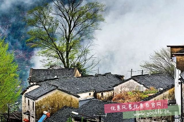 徽州海拔最高的村落，一幅看不倦的水墨画卷