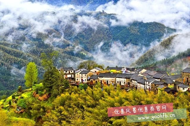 徽州海拔最高的村落，一幅看不倦的水墨画卷